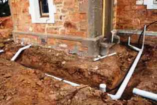 outside drainage Foots Cray